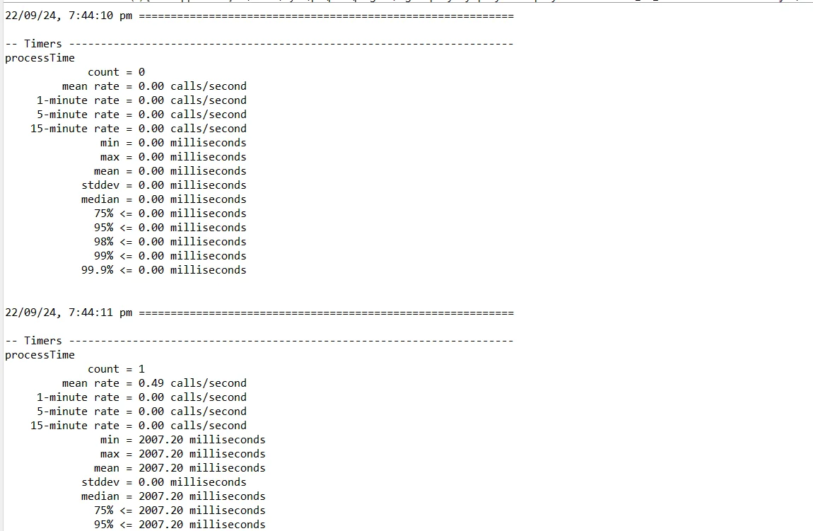 Measuring Method Execution Time with Timer